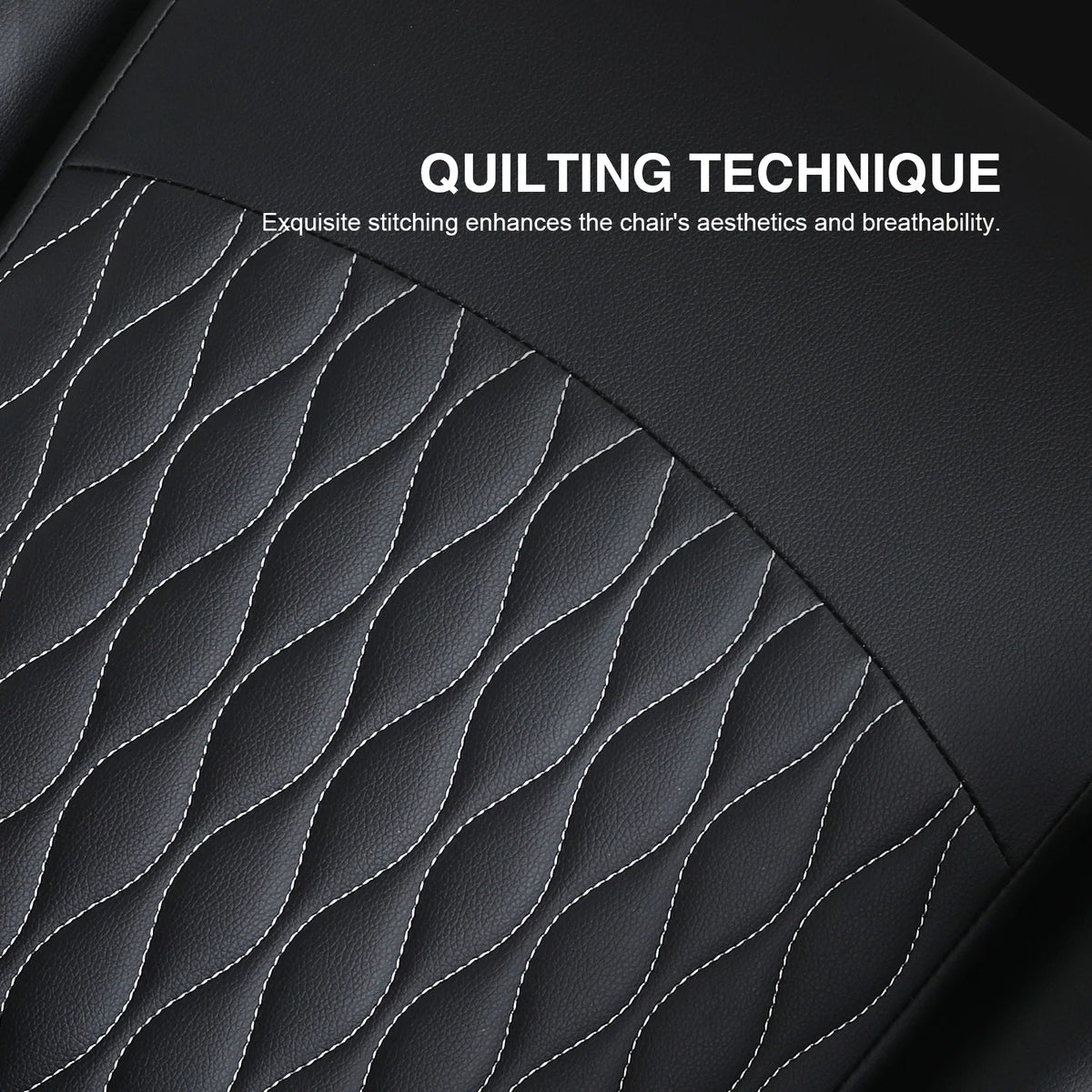 Black And White Office Gaming Chair