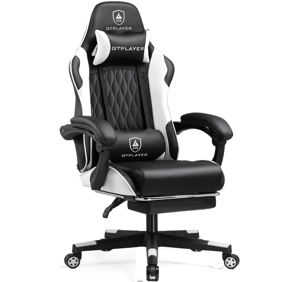 Black And White Office Gaming Chair