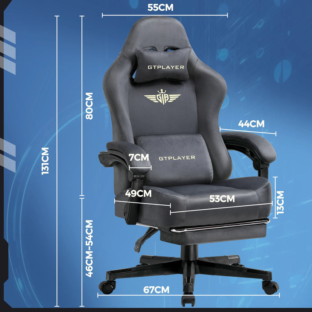 Orange Ergonomic Computer Chair