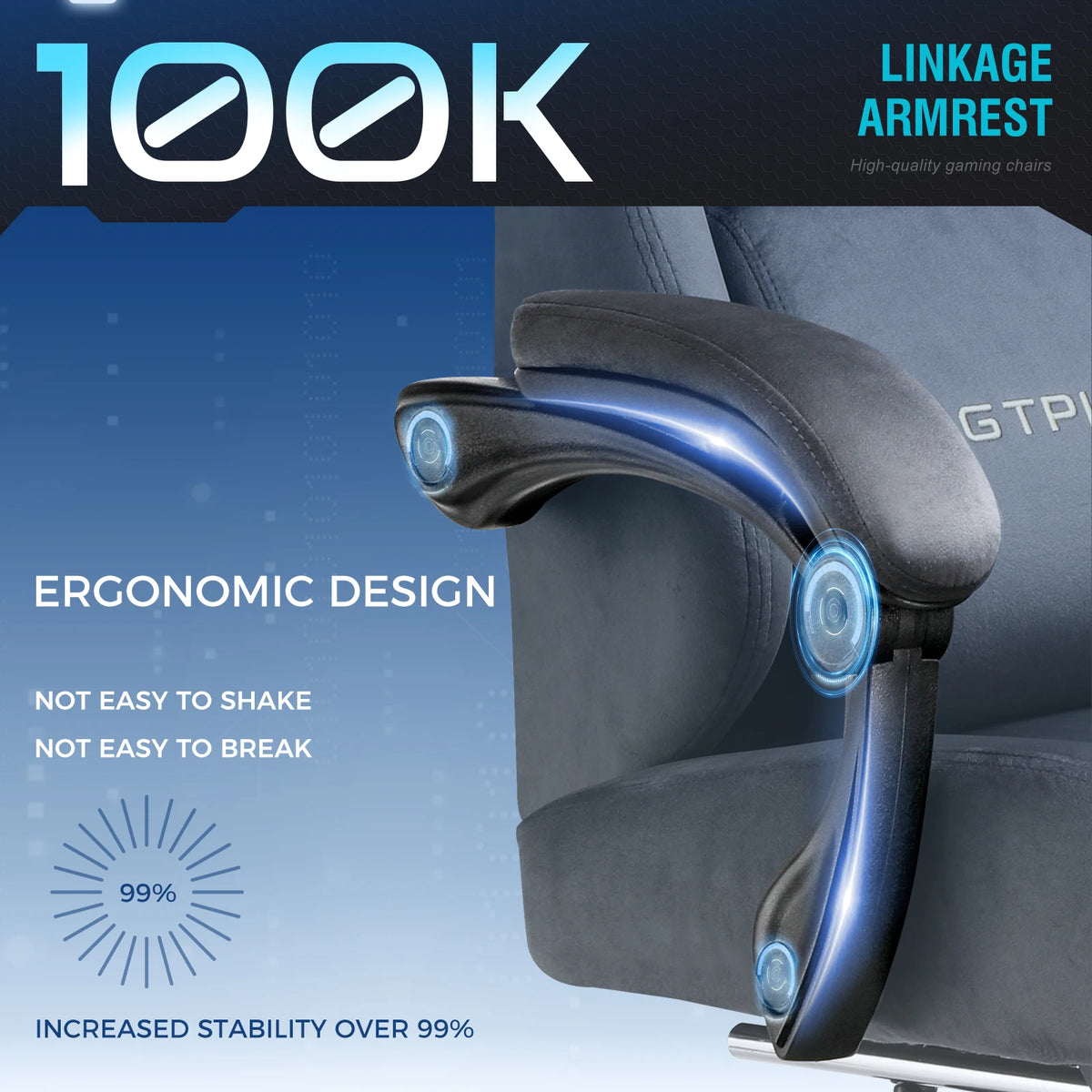 Orange Ergonomic Computer Chair