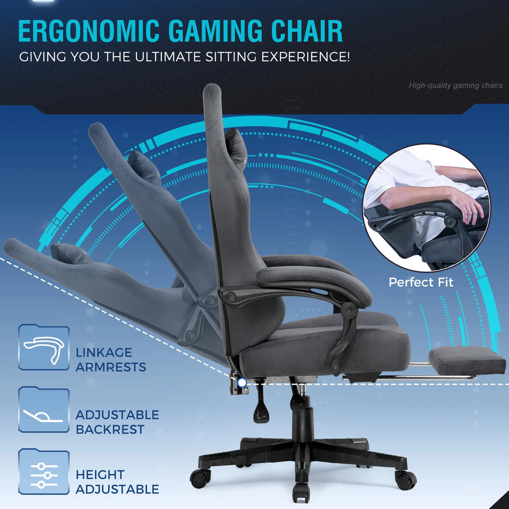 Orange Ergonomic Computer Chair