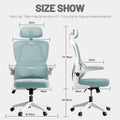 Blue Ergonomic Chairs For Home Office