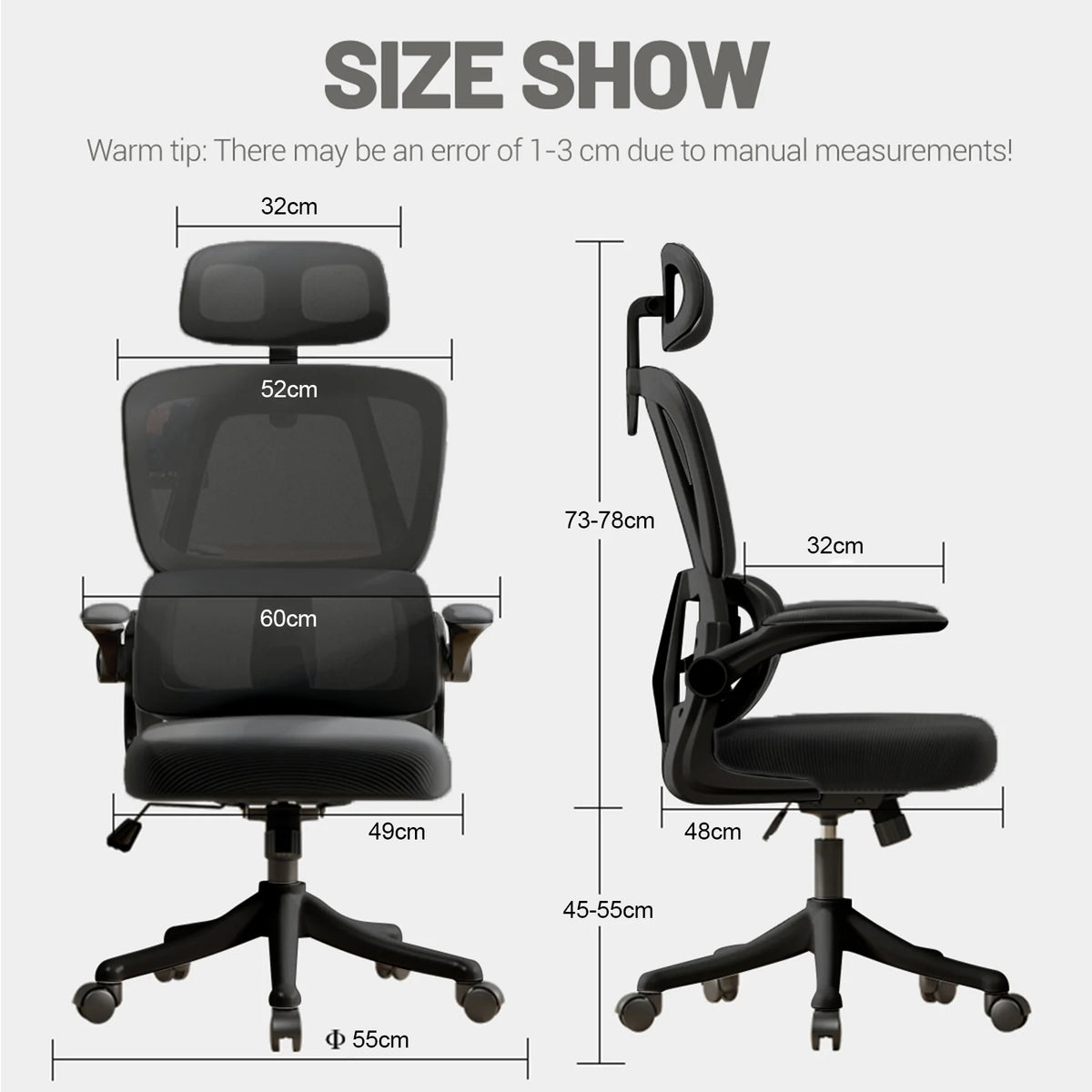 Ergonomic High Back Office Chair