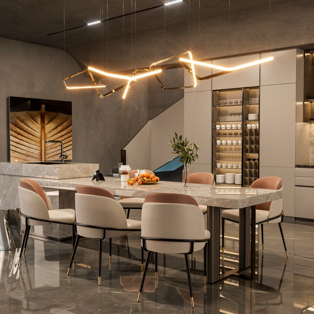 Faux Leather Dining Room Chairs