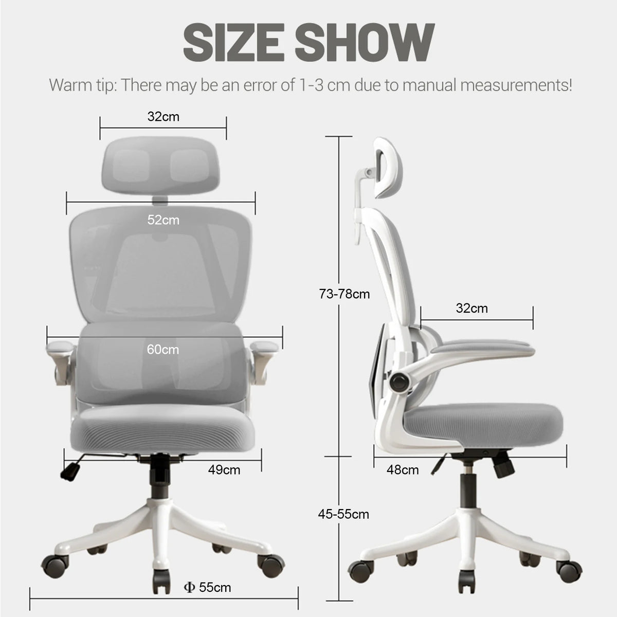 Ergonomic High Back Office Chair