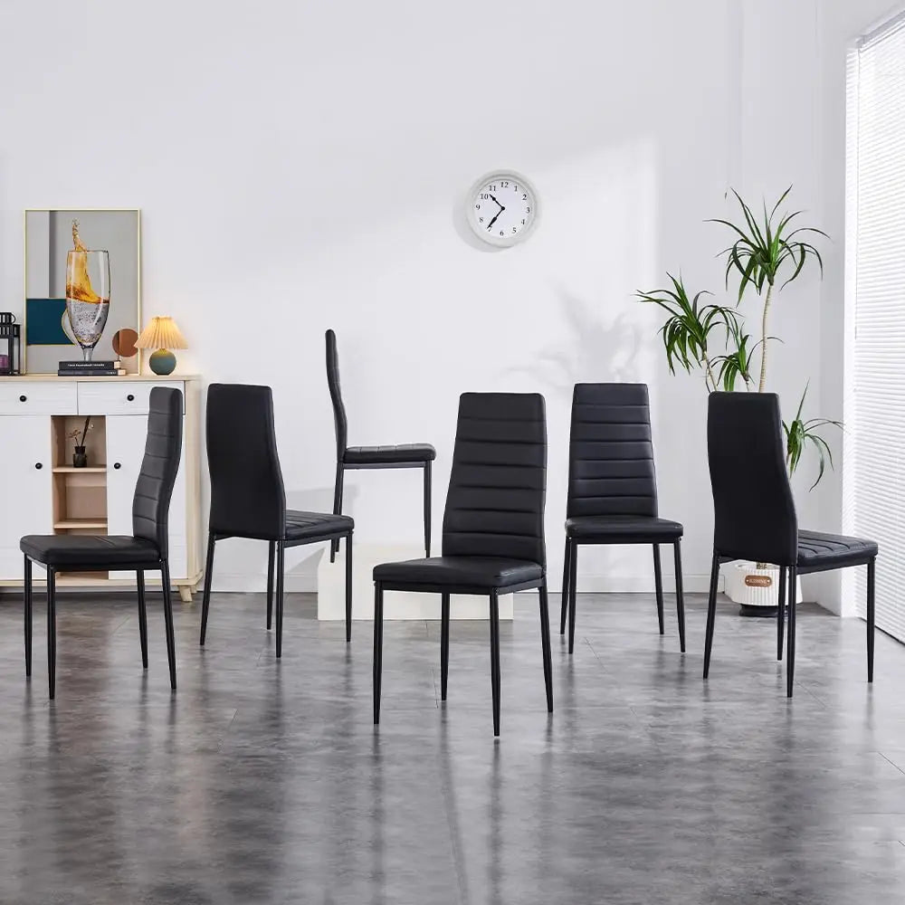Black And Modern Dining Chairs