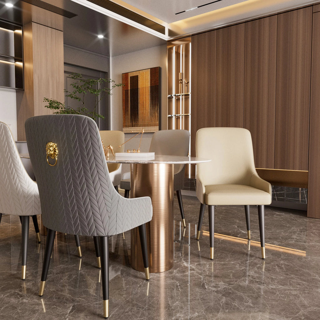 Luxury Dining Chairs Grey
