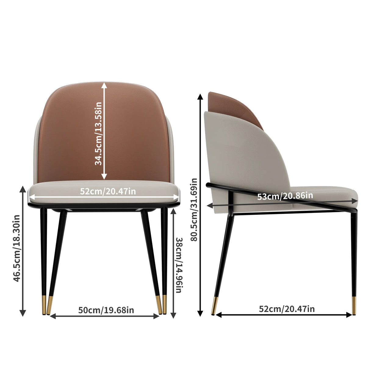 Faux Leather Dining Room Chairs